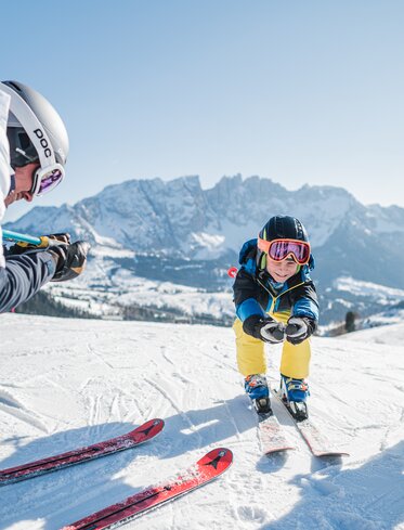 Sciare con i bambini a Carezza | © Carezza Dolomites/Harald Wisthaler