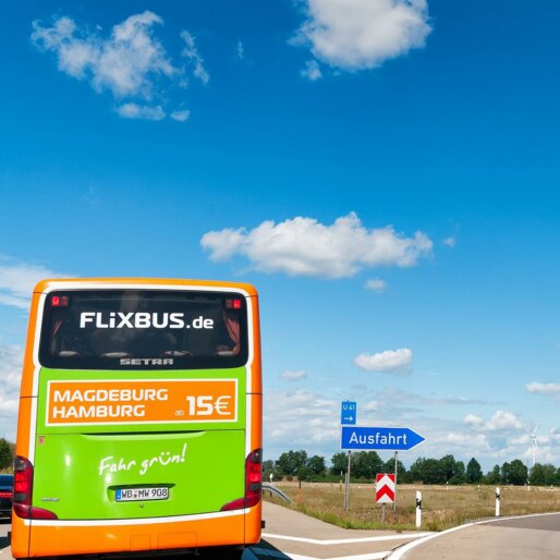 Arrivo con Flixbus | © Pixabay