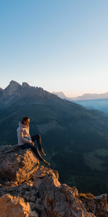 Hiking Sunset Rosengarten and Latemar | © Carezza Dolomites/Thomas Monsorno