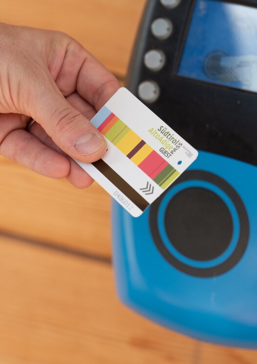 South Tyrol Guest Pass - Validation | © IDM Südtirol-STA/Manuela Tessaro